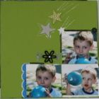 Pop baby scrapbook